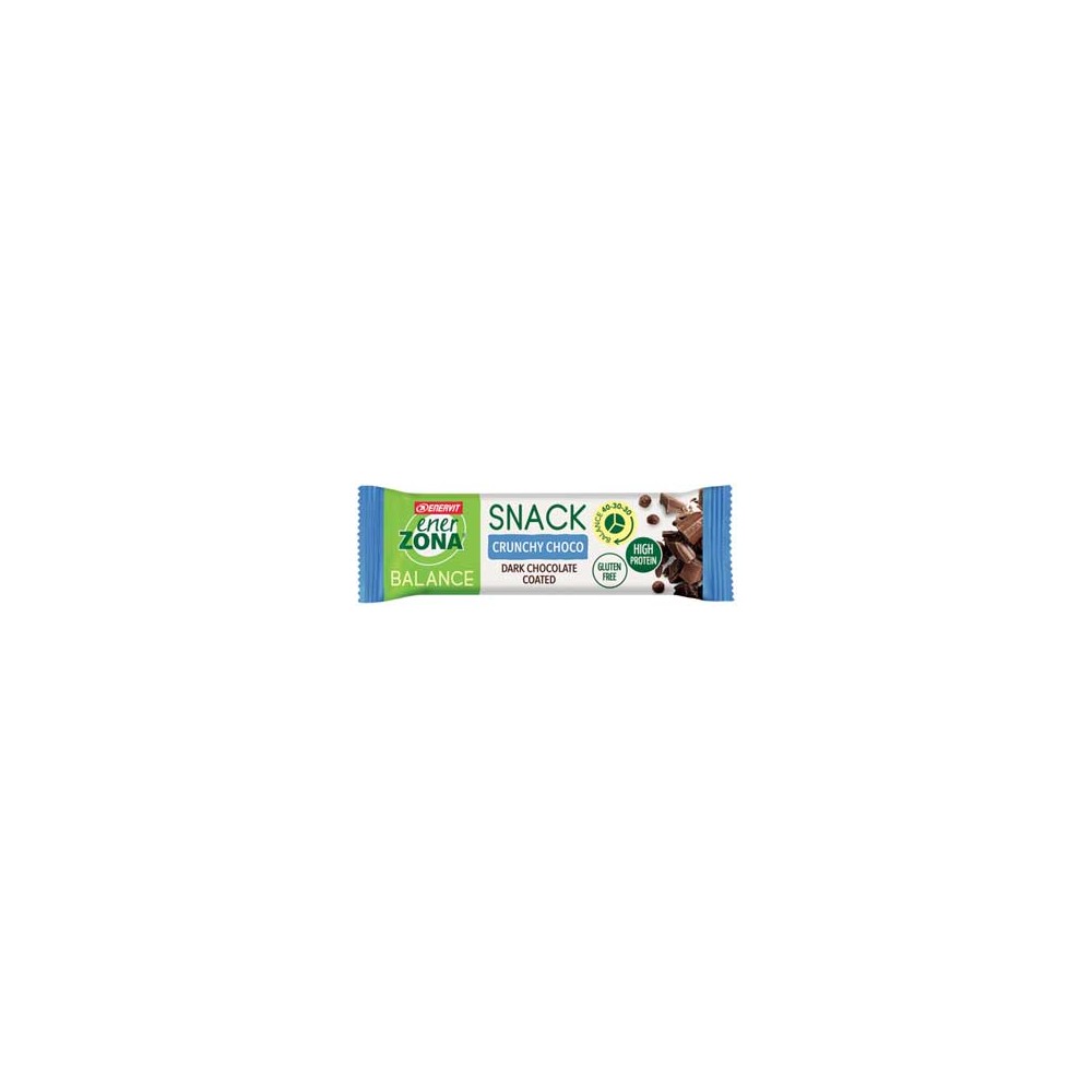 ENERZONA SNACK CRUNCH CHOC 33G