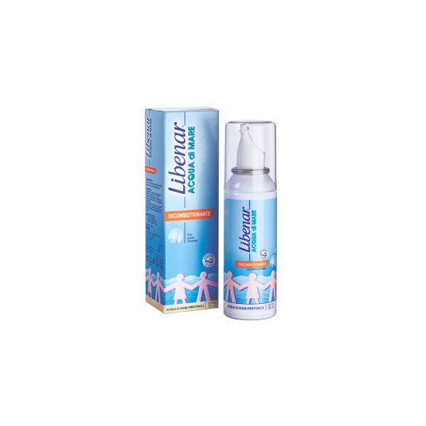 Libenar Acqua di Mare Ipertonica Decongestionante Spray Nasale 100ml