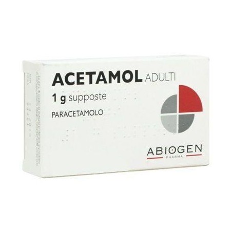 ACETAMOL%AD 10SUPP 1G