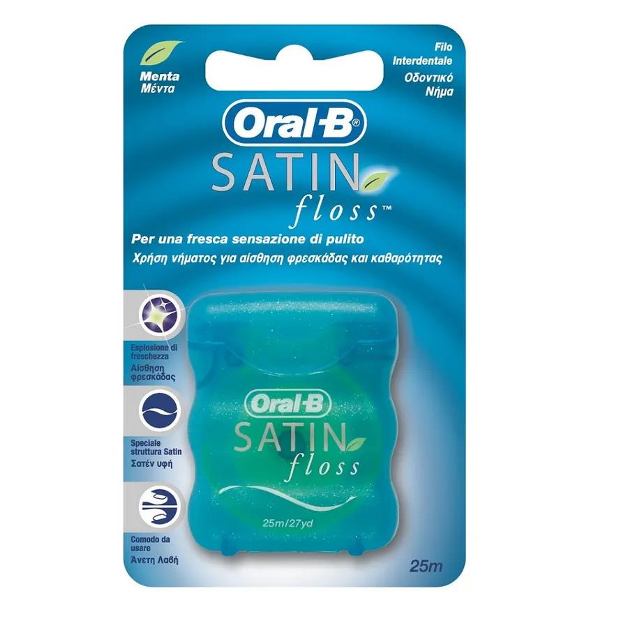 ORALB SATIN FLOSS 25MT