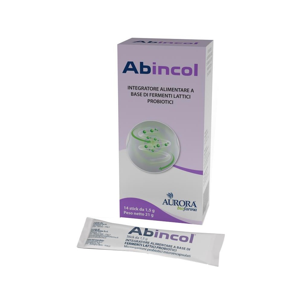 ABINCOL 14STICK OROSOLUBILI