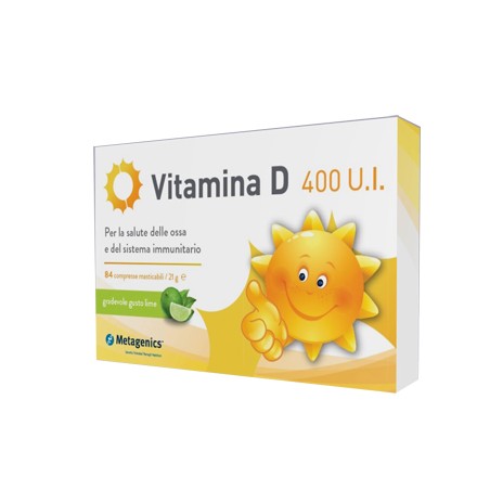 VITAMINA D 400 UI 84CPR
