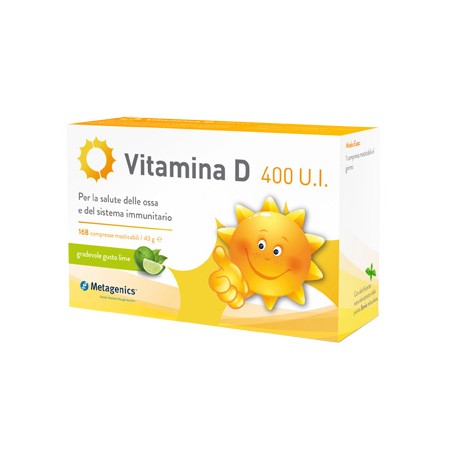 VITAMINA D 400 UI 168CPR