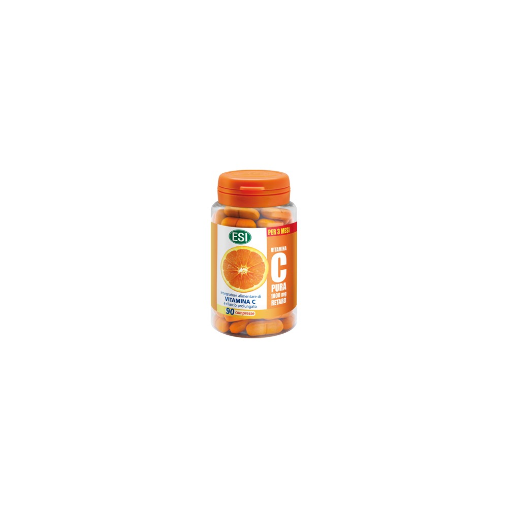ESI VITAMINA C PURA RETAR90CPR