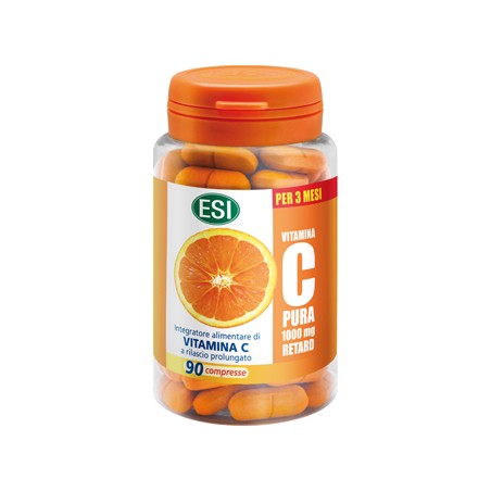 ESI VITAMINA C PURA RETAR90CPR