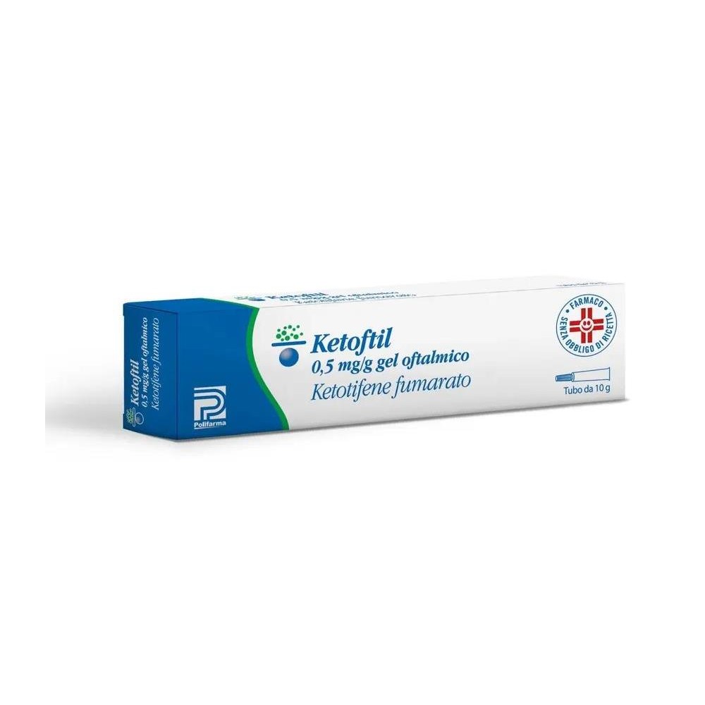 KETOFTIL%GEL OFT 10G 0,5MG/G