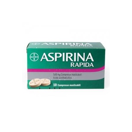 ASPIRINA RAPIDA%10CPRMAST500MG