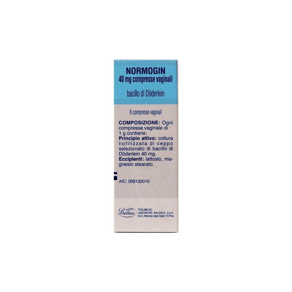 NORMOGIN%6CPR VAG 40MG