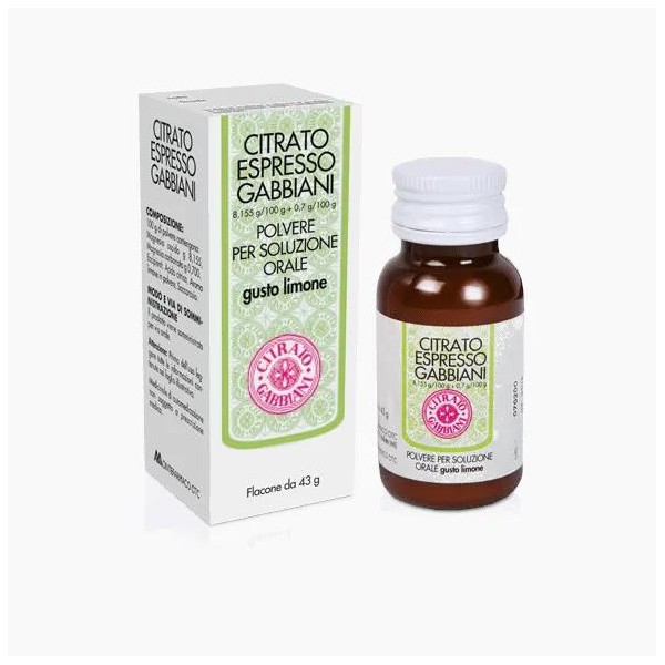 CITRATO ESPRESSO GABBIANI%LIM