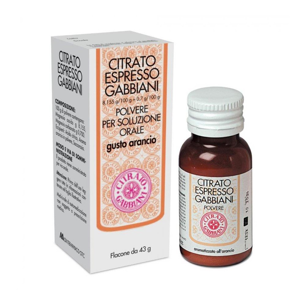CITRATO ESPRESSO GABBIANI%ARAN