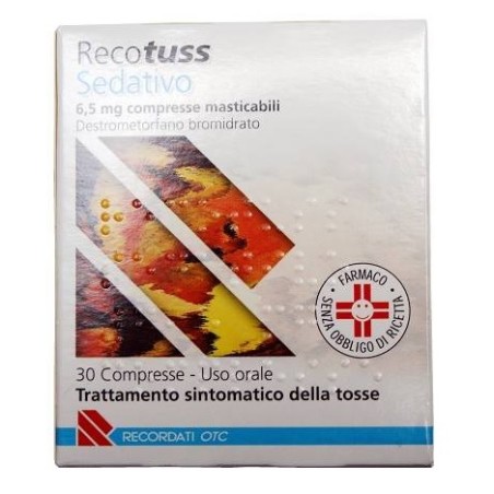 RECOTUSS SEDAT%30CPR MAST6,5MG