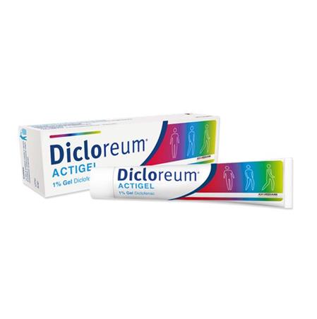 DICLOREUM ACTIGEL%GEL 50G 1%
