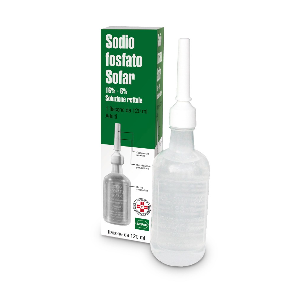 SODIO FOSFATO SOF%RETT 120ML