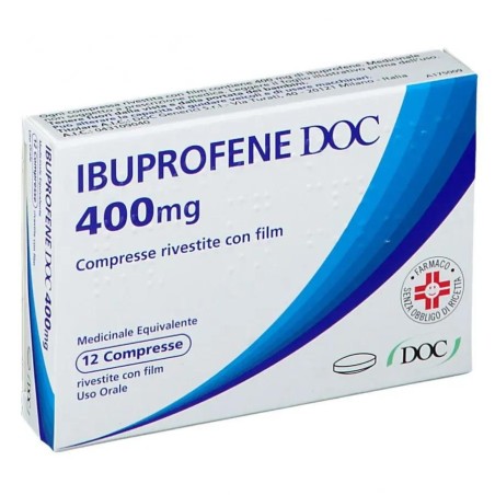 IBUPROFENE DOC%12CPR RIV 400MG