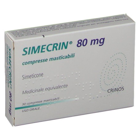SIMECRIN%30CPR MAST 80MG
