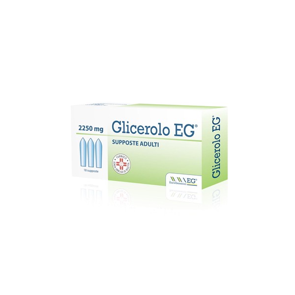 GLICEROLO EG%AD 18SUPP 2250MG