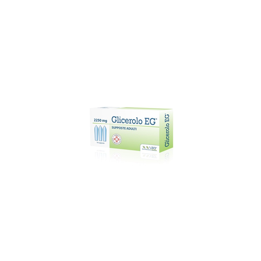 GLICEROLO EG%AD 18SUPP 2250MG