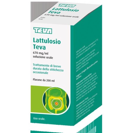 LATTULOSIO TE%OS 200ML670MG/ML