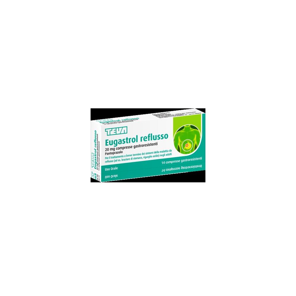 EUGASTROL REFLUSSO%14CPR 20MG