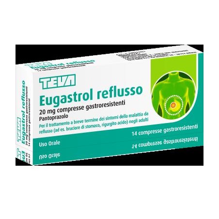 EUGASTROL REFLUSSO%14CPR 20MG