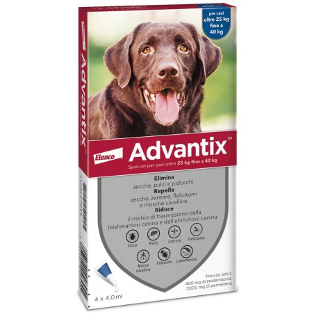 ADVANTIX SPOT ON%4PIP 25-40KG