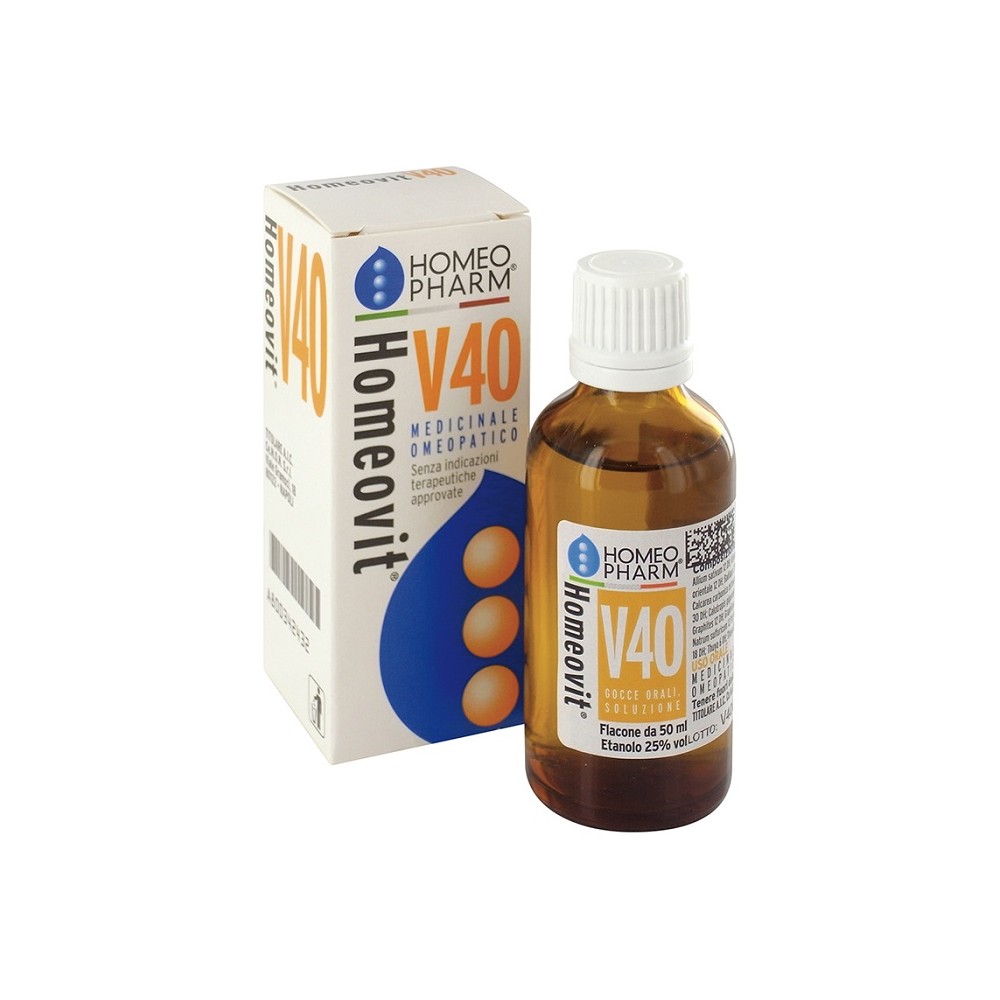HOMEOVIT V40 GOCCE 50ML