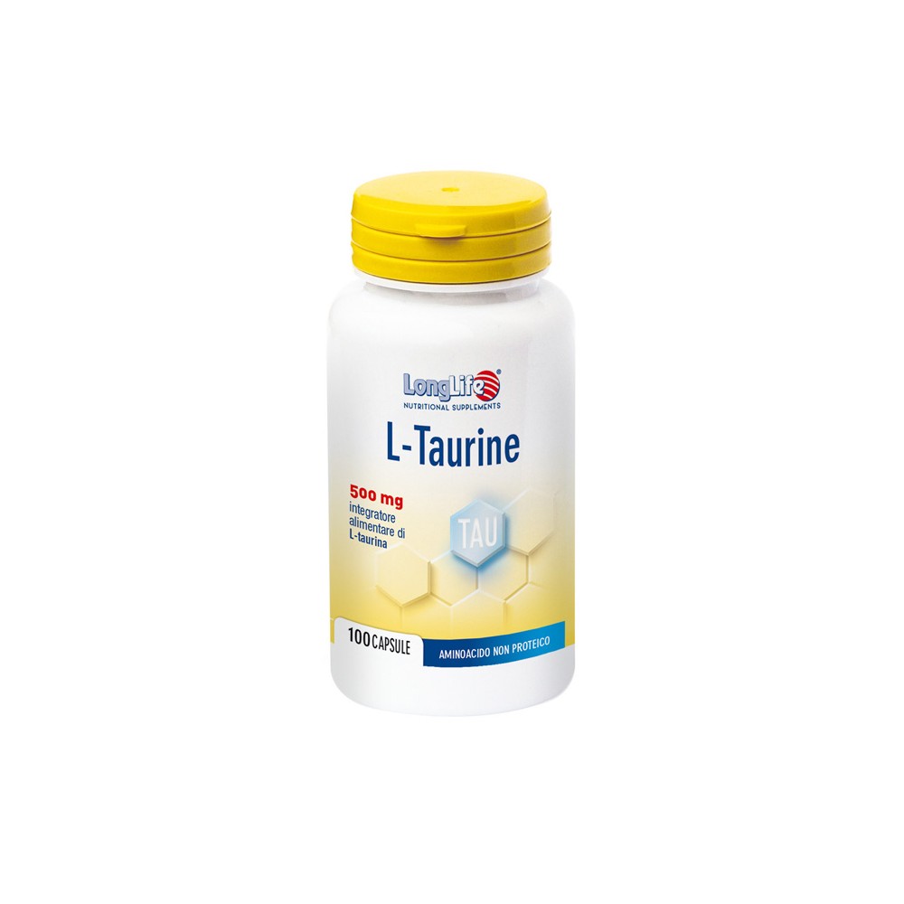 LONGLIFE LTAURINE 500MG 100CPS