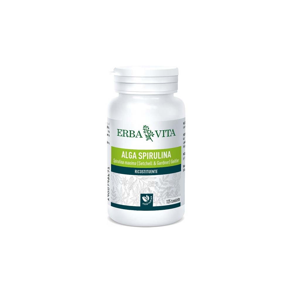 ALGA SPIRULINA 125TAV 400MG