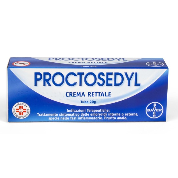 PROCTOSEDYL%CREMA RETT 20G