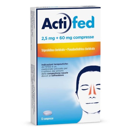 ACTIFED%12CPR 2,5MG+60MG